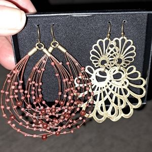 Vintage Avon earrings set